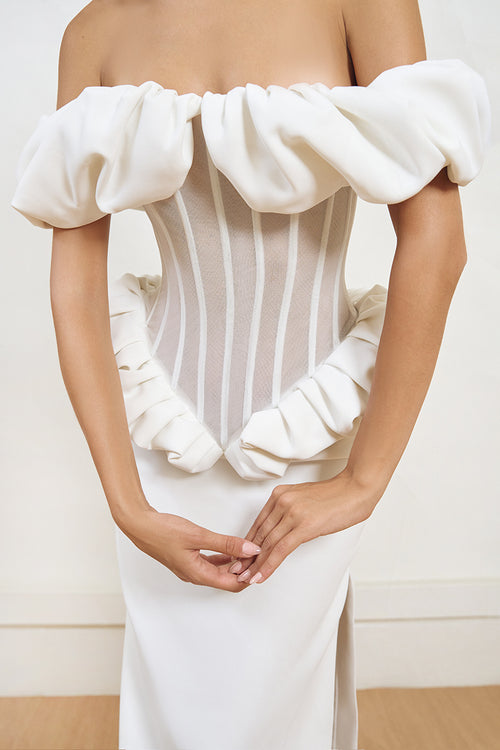 STRUCTURED GOWN