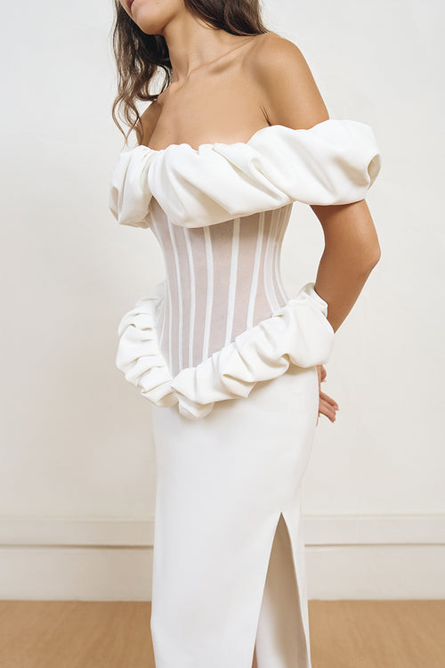 STRUCTURED GOWN