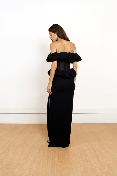 STRUCTURED GOWN