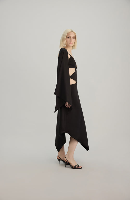 POCKET SQUARE DRESS
