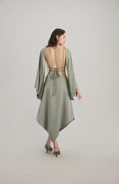 POCKET SQUARE DRESS