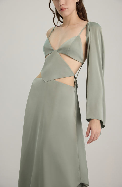 POCKET SQUARE DRESS