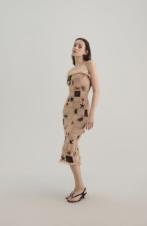 REVERSE TATTOO DRESS