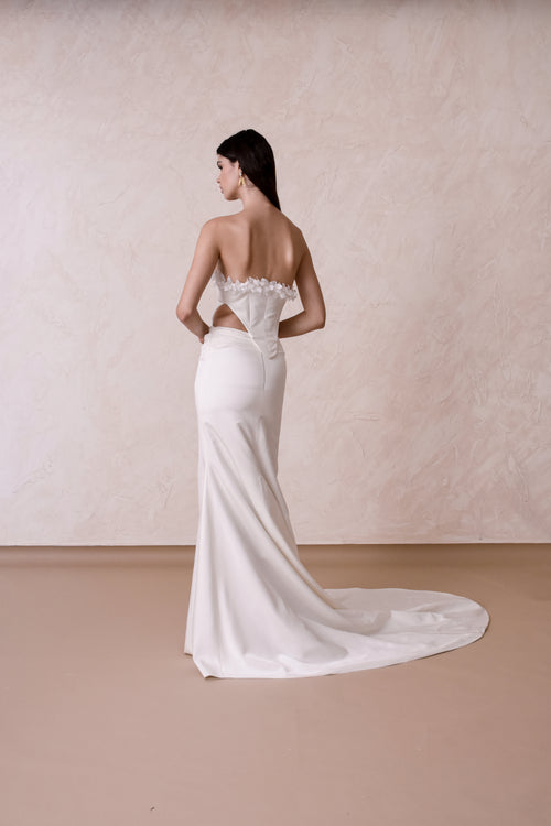 DRAPED SKIRT