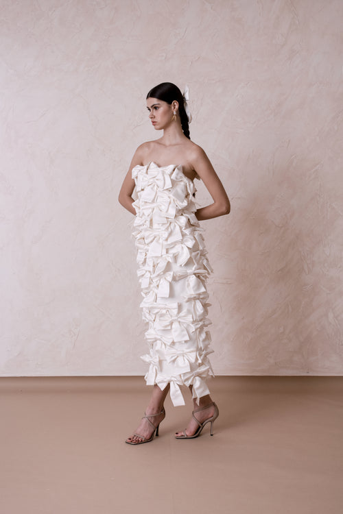 BOWS, BOWS, BOWS DRESS