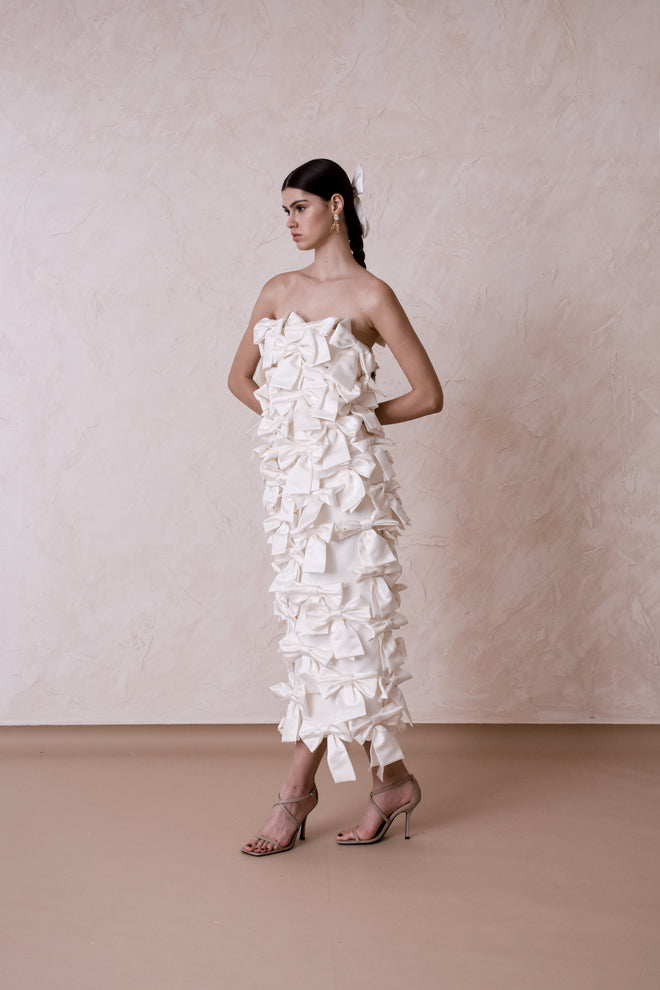 BOWS, BOWS, BOWS DRESS