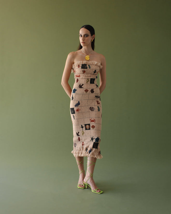 REVERSE TATTOO DRESS