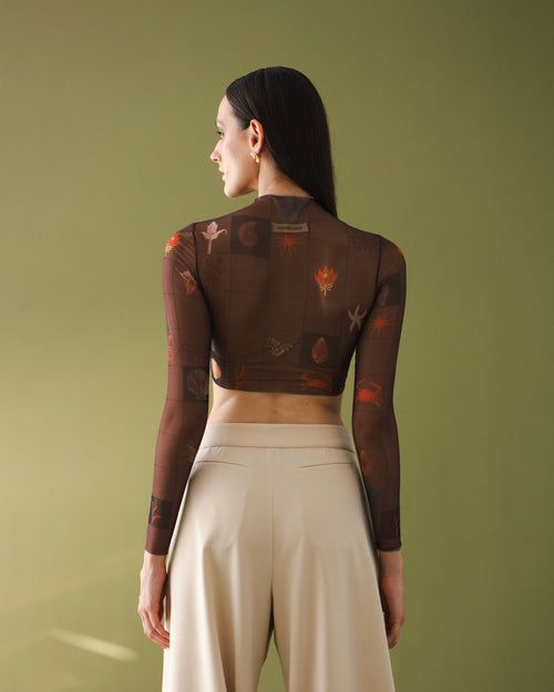 ANTIPODE TATTOO CROP