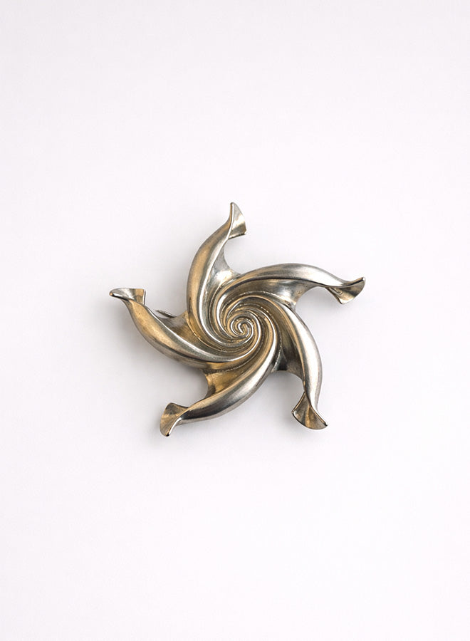 SPIRAL BROOCH