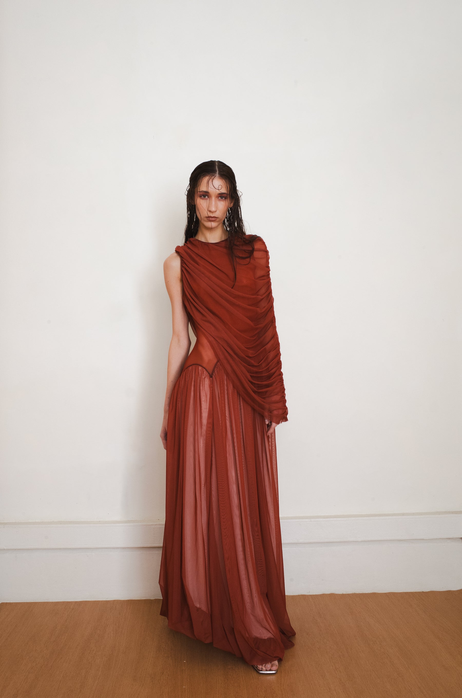 CASCADE DRESS