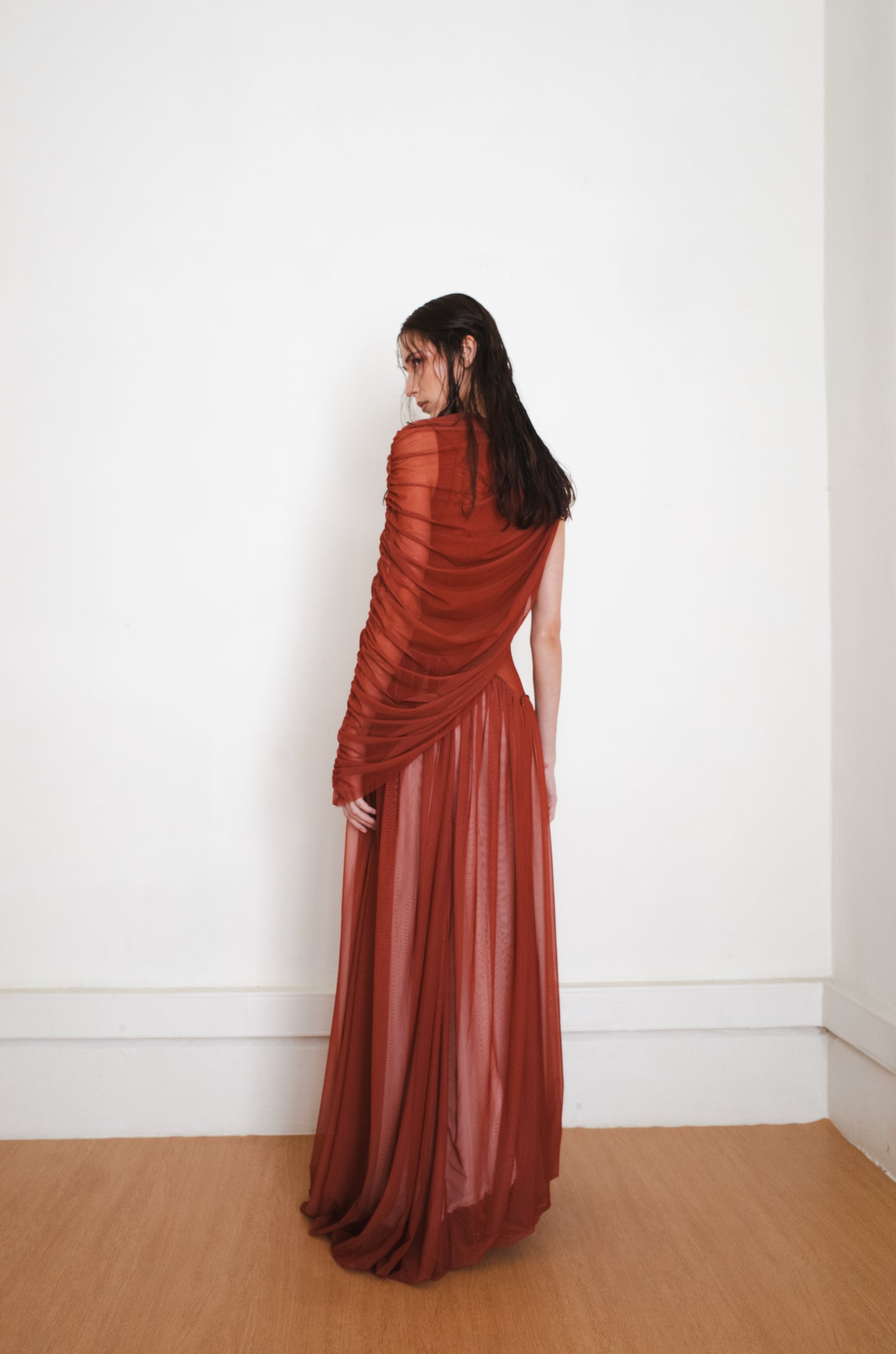 CASCADE DRESS