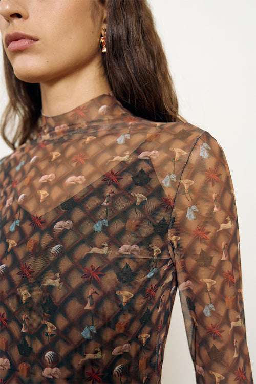 LA REVERIE TATTOO DRESS