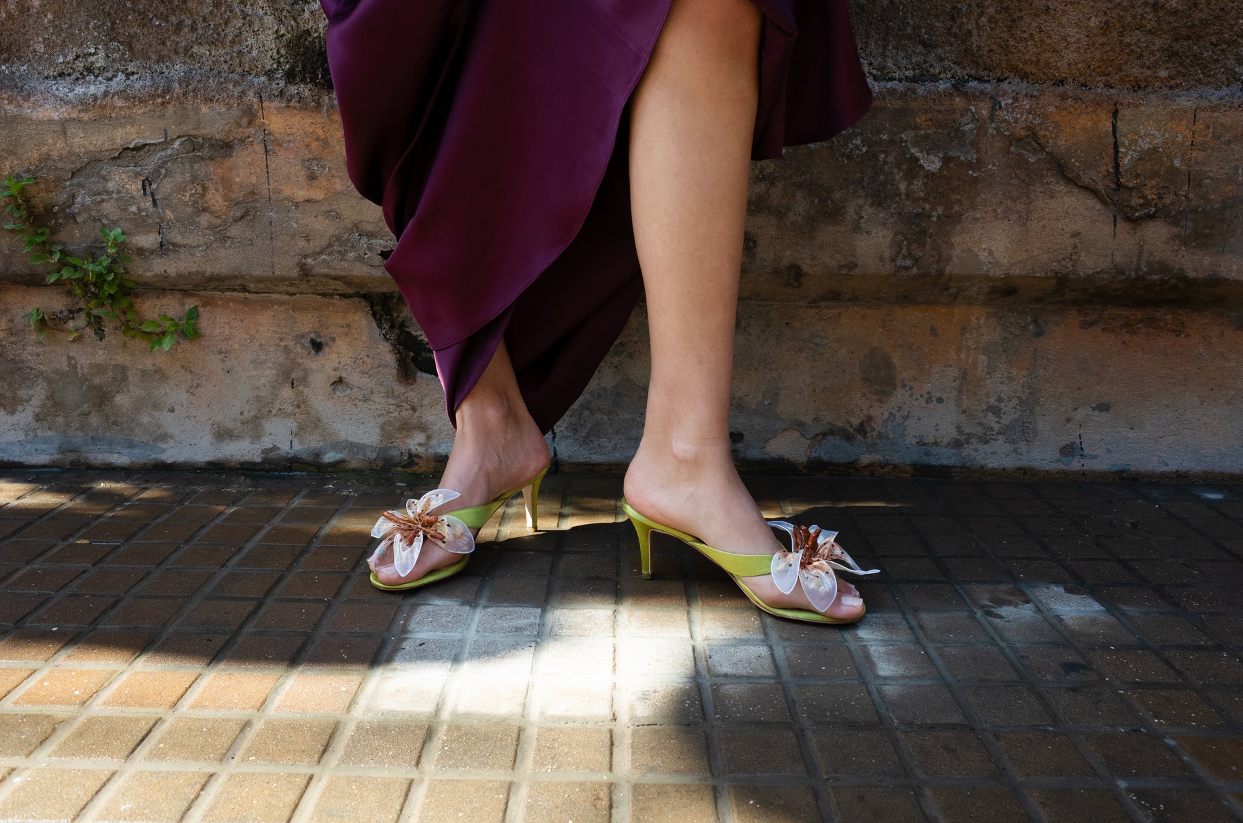 PETALS UNDER THE SUN HEELS