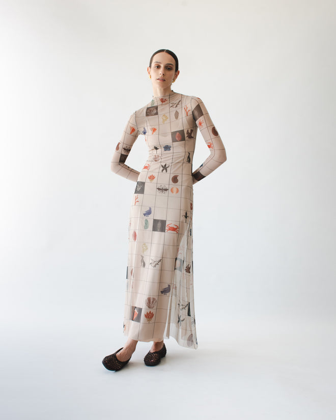 ANTIPODE TATTOO DRESS