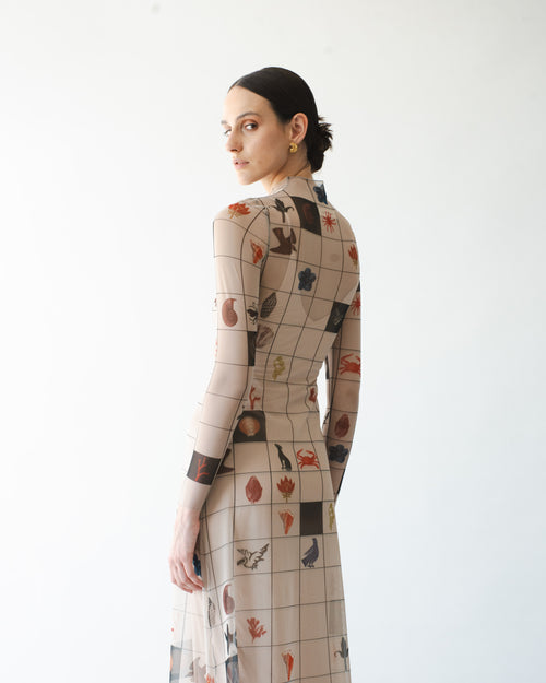 ANTIPODE TATTOO DRESS