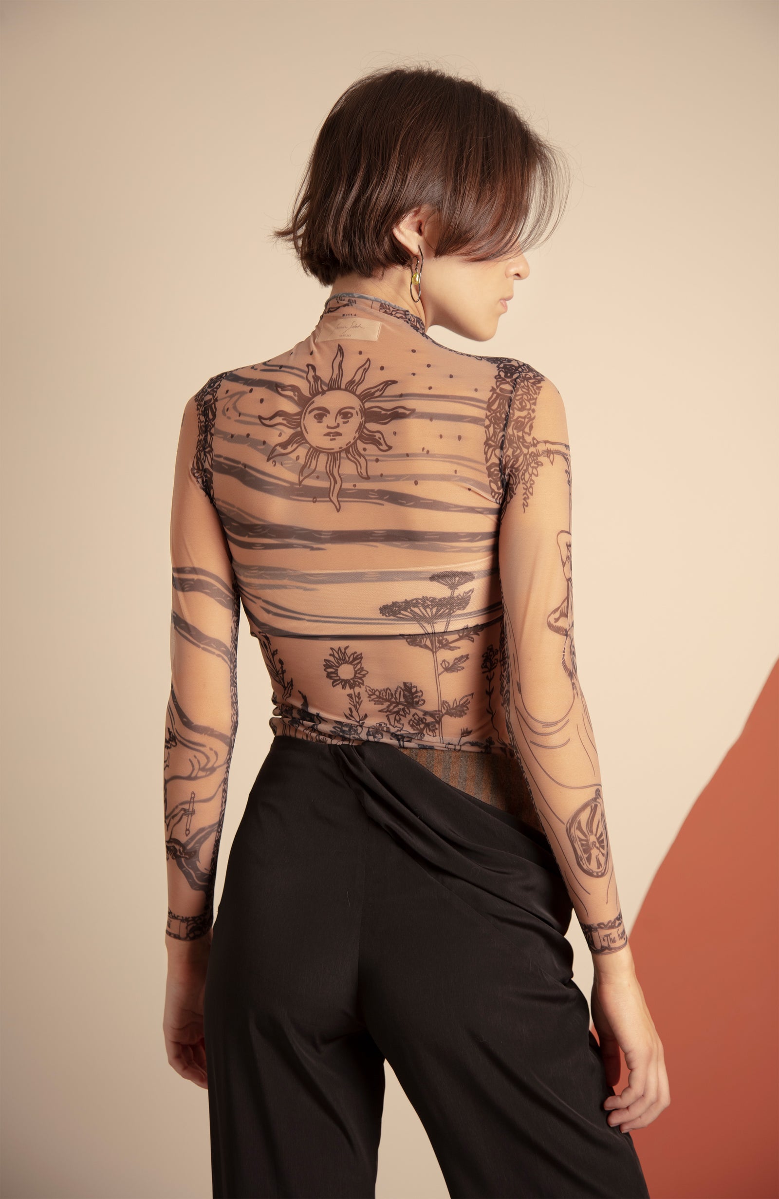 SHAABNA TATTOO TOP