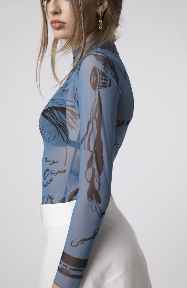 CONVIVIALITY TATTOO TOP